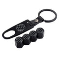 Automotive Carbon Fiber Textured Valve Stems Universal Cap