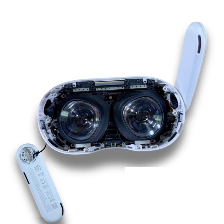 For Meta Quest 3S Repair Parts, Tail Plug Headphone Jack Flex Cable, Right Speaker, Left Speaker, Main Board 128GB, LCD Assembly with Fresnel Lens, Internal Face Shell, Cooling Fan, Face Cover