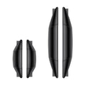 SHUNWEI SD-2158 4pcs / set Universal Car Door Anti-Collision Sticker Door Edge Anti-Scratch & Anti-Bump Rubber Strip