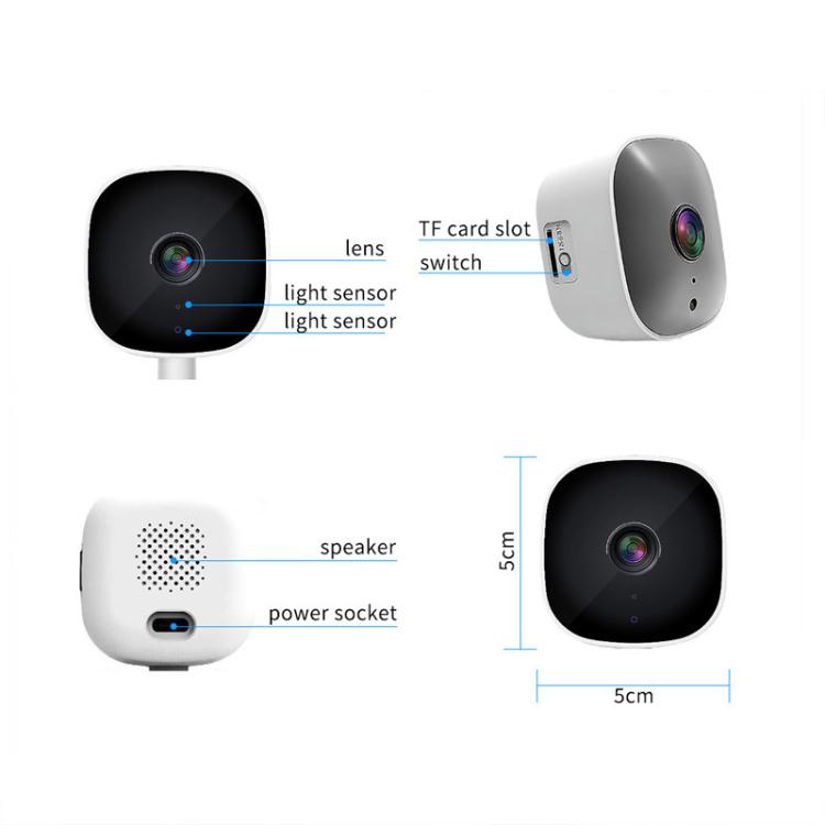 K7 HD Night Vision Smartphone Remote Wireless WiFi Surveillance Camera, Standard 3MP Without Memory, Standard 3MP With 16G Memory, Standard 3MP With 32G Memory, Standard 3MP With 64G Memory, Standard 3MP With 128G Memory