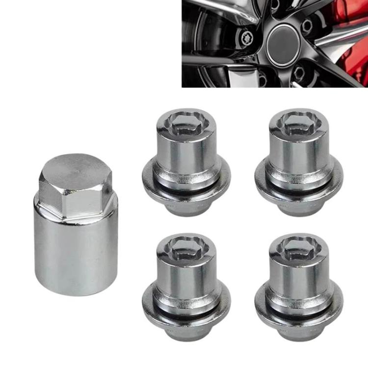 For Toyota Tundra / Sequoia Car Modified Anti-Theft Nuts Wheel Lock Lug Nuts 00276-00901, 34mm, 44mm, 45mm