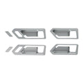 6pcs / Set For Toyota RAV4 / Wildlander Car Inner Door Handle Decorative Cover For USA & Japan