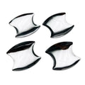 4pcs For Honda Freed Air / Crosstar GT 2024 Car Exterior Door Cup Anti-Scratch Panel Sticker
