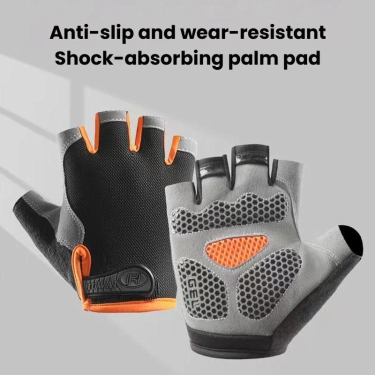 Breathable Half-Finger Gloves For Outdoor Fitness & Sports Non-Slip Wear-Resistant Mountaineering Fingerless Gloves, S, M, L, XL