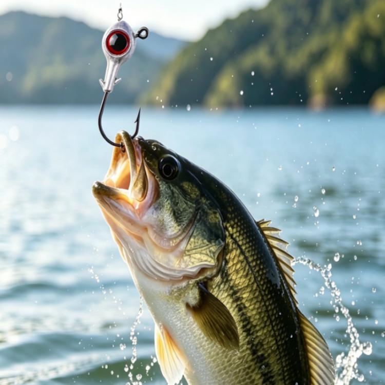 HENGJIA JI042 5pcs /Pack Jig Head Hook Saltwater Reinforced Sharp Point Fishing Hook, 2.5g, 3.5g, 5g, 7g, 10g