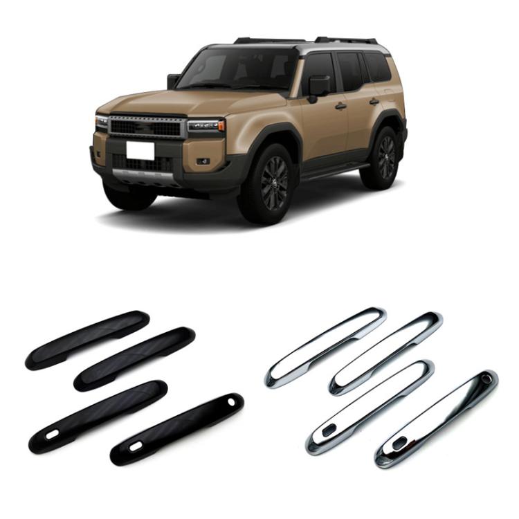 4pcs For Toyota Prado 2024 Car Door Handle Decorative Protective Cover