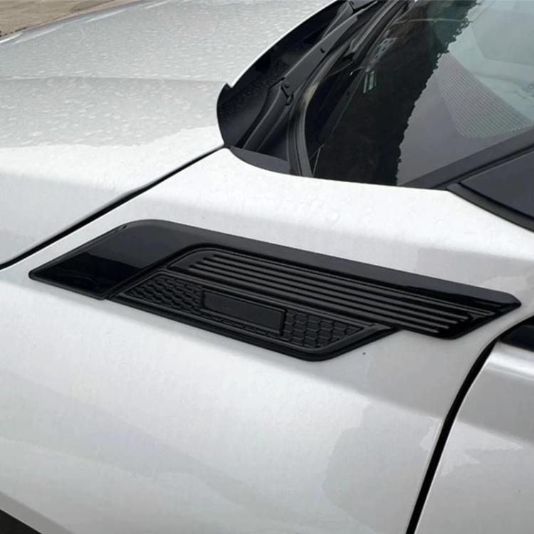 For Toyota RAV4 / Wildlander Car Exterior Door Handle Trim Front Fender Side Light Frame Sticker
