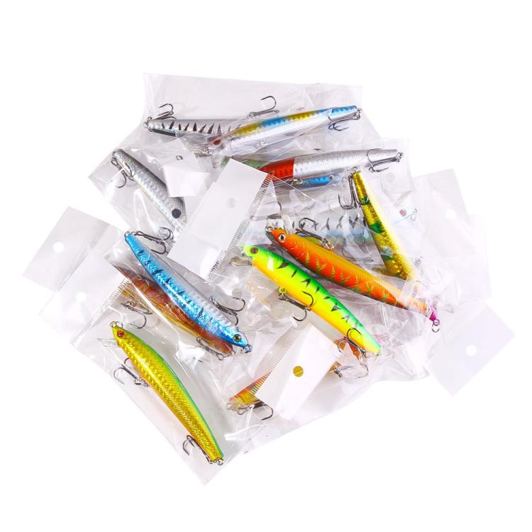 HENGJIA MI178 Minnow Lure Drop-Shot Style Micro-Sinking Bait For Freshwater Predatory Fish