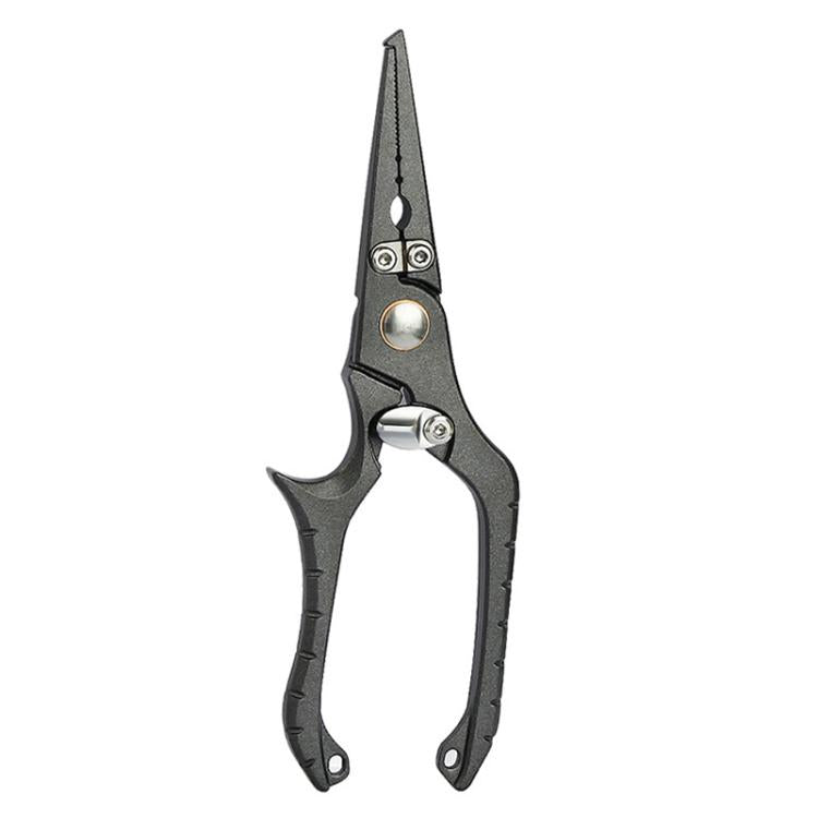 Stainless Steel Lure Pliers Multi-Function Fishing Pliers Hook Remover, Solid Handle