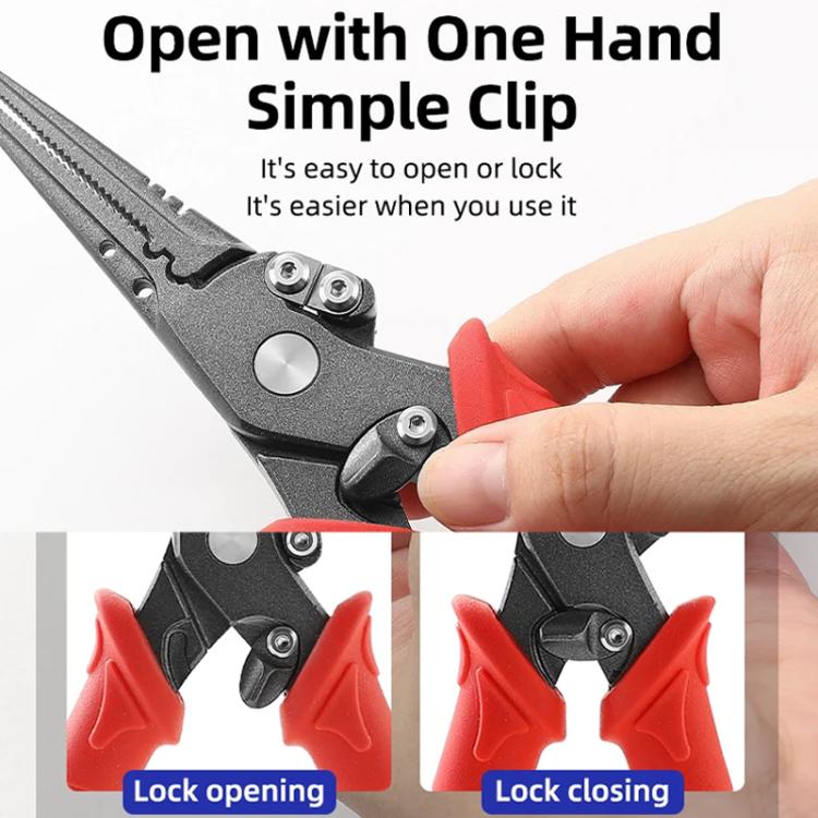 Multifunctional Lure Pliers Stainless Steel Fishing Pliers