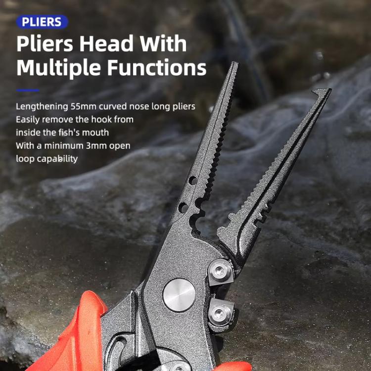 Multifunctional Lure Pliers Stainless Steel Fishing Pliers