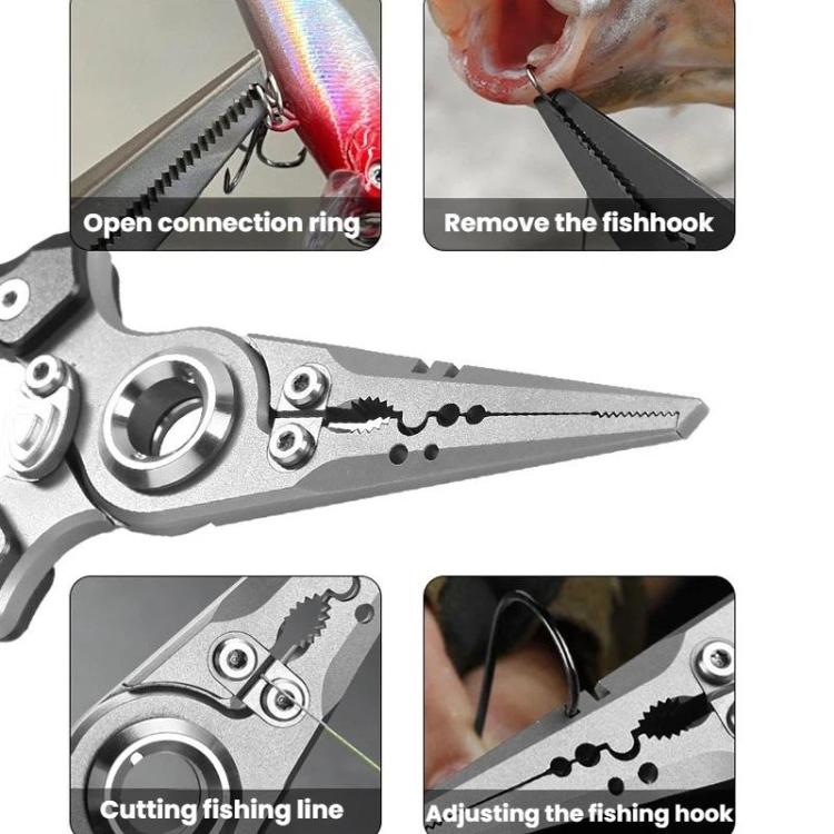 Multifunctional Lure Pliers Stainless Steel Fishing Pliers Line Cutters