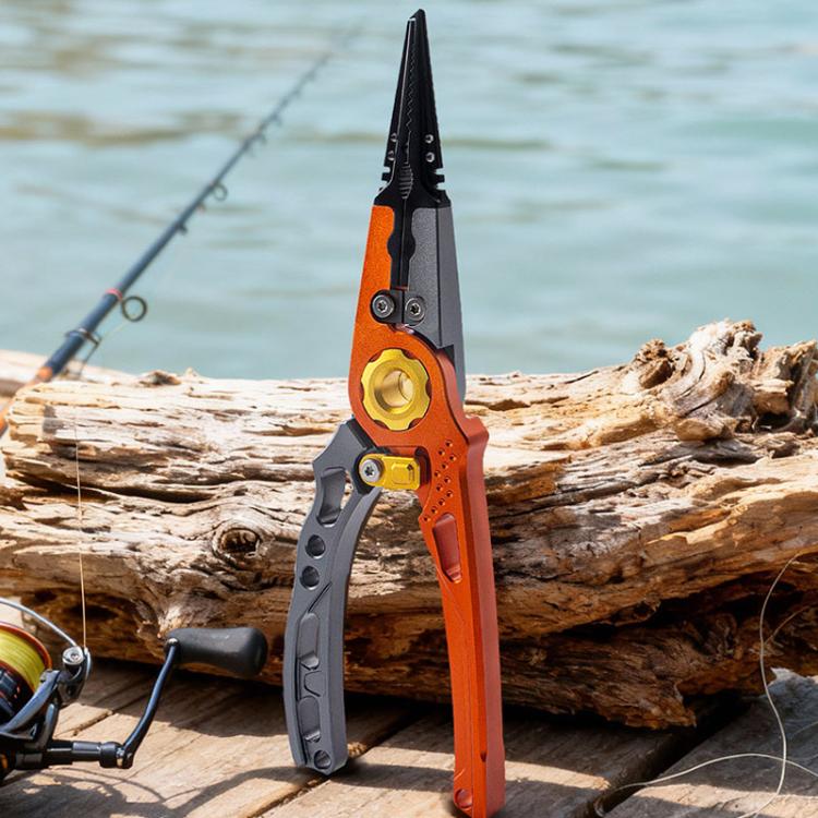 Aluminum Alloy Fishing Pliers Multifunctional Portable Lure Pliers