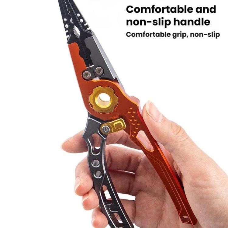 Aluminum Alloy Fishing Pliers Multifunctional Portable Lure Pliers