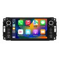 7 Inch Navigation GPS Reversing Car Radio Carplay For Dodge / Jeep / Chrysler, Quad-core 2GB+32GB, Quad-core 2GB+64GB, Octa-core 4GB+64GB, Octa-core 6GB+128GB