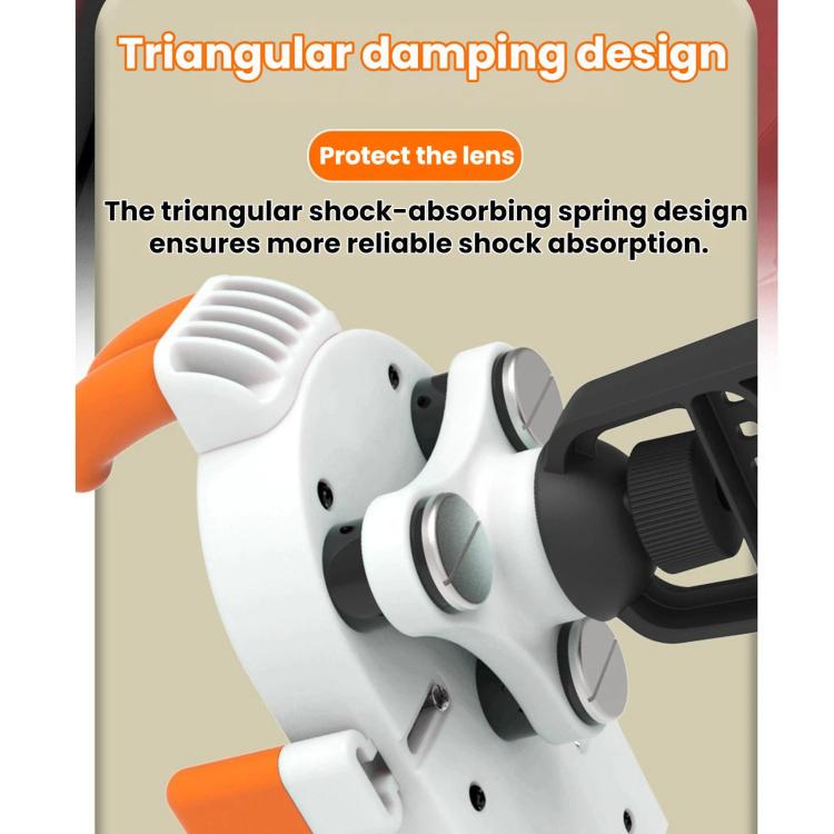 Electric Motorcycle Eight-Armed Fixation Shockproof Phone Mount, All Black Handlebars, Black Orange Handlebars, Orange White Handlebars, Black White Handlebars, All Black Mirror Mounts, Black Orange Mirror Mounts, Orange White Mirror Mounts            ...