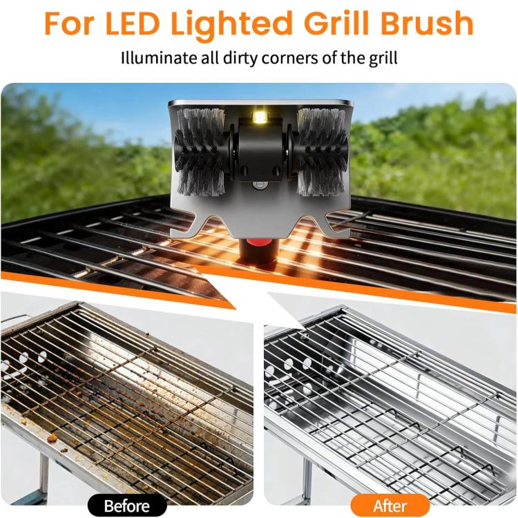 Stainless Steel Wire Electric Grill Brush Cleaning Grill Hard-Bristle Brush Tool, Standard