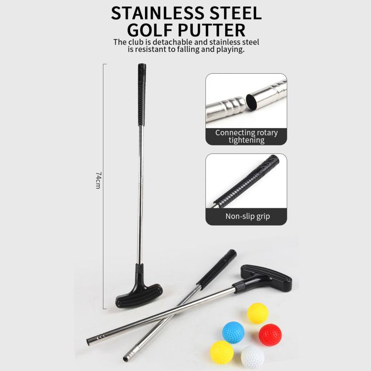 Kids Golf Putting Practice Mat, Indoor & Outdoor Parent?Child Interactive Sports Toy