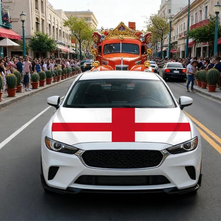 USA-Canada-Mexico World Cup Cheering Flag Dustproof Car Cover, Mexico, Canada, United States, Brazil, Argentina, France, Germany, Belgium, Saudi Arabia, South Korea, Ghana, Portugal, United Kingdom, Australia, Japan, Paraguay, Turkey, England, Switzerl...