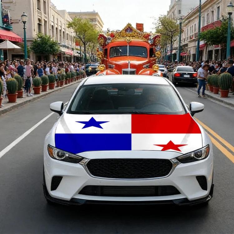 USA-Canada-Mexico World Cup Cheering Flag Dustproof Car Cover, Mexico, Canada, United States, Brazil, Argentina, France, Germany, Belgium, Saudi Arabia, South Korea, Ghana, Portugal, United Kingdom, Australia, Japan, Paraguay, Turkey, England, Switzerl...