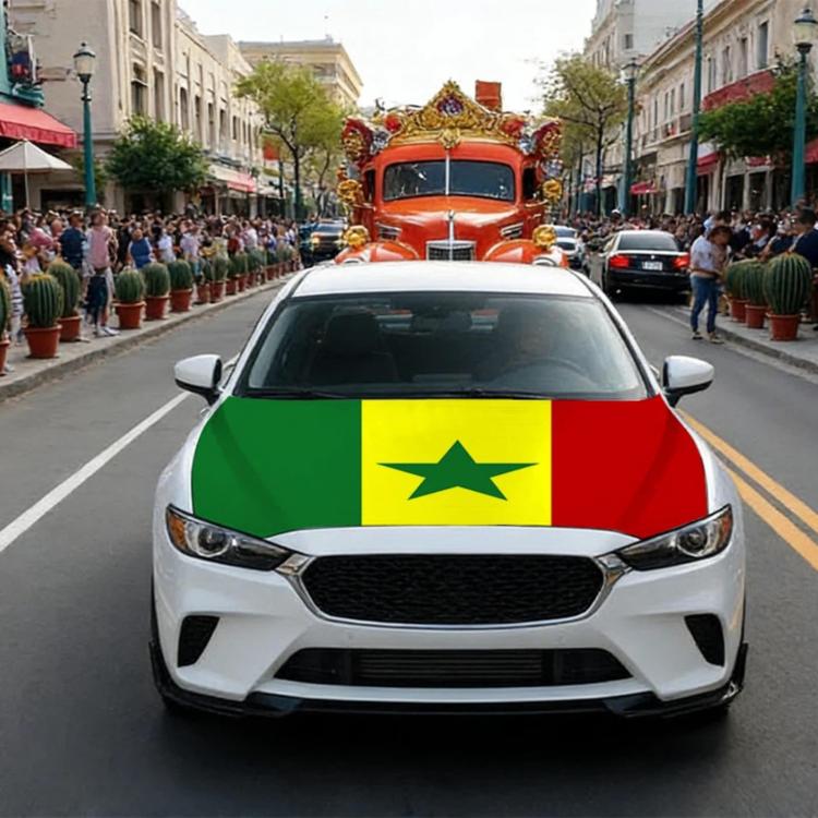 USA-Canada-Mexico World Cup Cheering Flag Dustproof Car Cover, Poland, Scotland, Denmark, Ecuador, Senegal, Cape Verde, Colombia, Costa Rica, Haiti, Netherlands, Croatia, Cura?ao, Peru, Morocco, South Africa, Norway, Sweden, Serbia, Algeria, Tunisia   ...