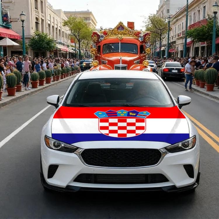 USA-Canada-Mexico World Cup Cheering Flag Dustproof Car Cover, Poland, Scotland, Denmark, Ecuador, Senegal, Cape Verde, Colombia, Costa Rica, Haiti, Netherlands, Croatia, Cura?ao, Peru, Morocco, South Africa, Norway, Sweden, Serbia, Algeria, Tunisia   ...