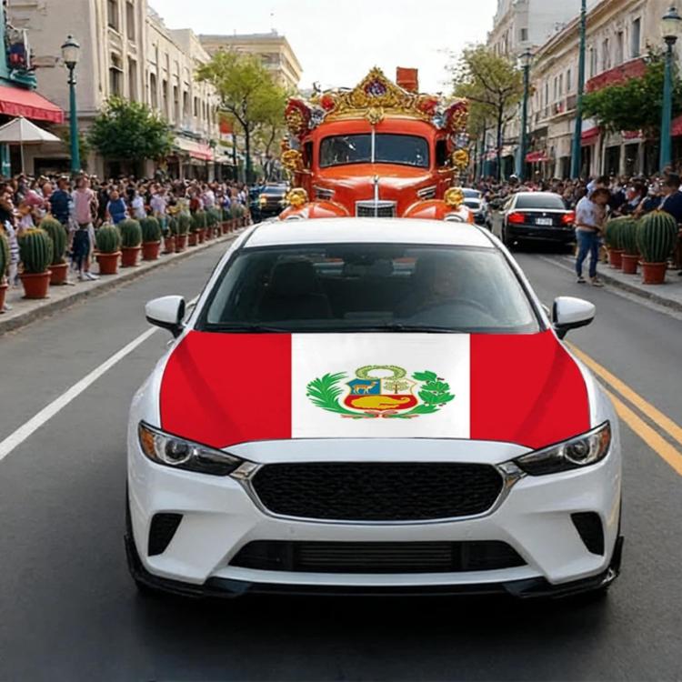 USA-Canada-Mexico World Cup Cheering Flag Dustproof Car Cover, Poland, Scotland, Denmark, Ecuador, Senegal, Cape Verde, Colombia, Costa Rica, Haiti, Netherlands, Croatia, Cura?ao, Peru, Morocco, South Africa, Norway, Sweden, Serbia, Algeria, Tunisia   ...