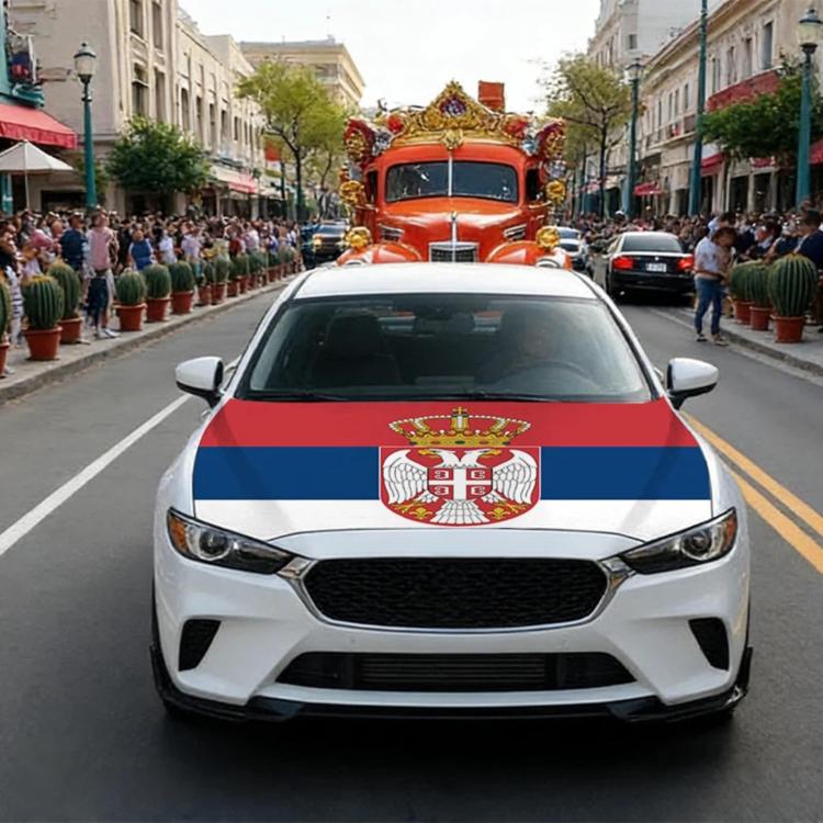 USA-Canada-Mexico World Cup Cheering Flag Dustproof Car Cover, Poland, Scotland, Denmark, Ecuador, Senegal, Cape Verde, Colombia, Costa Rica, Haiti, Netherlands, Croatia, Cura?ao, Peru, Morocco, South Africa, Norway, Sweden, Serbia, Algeria, Tunisia   ...