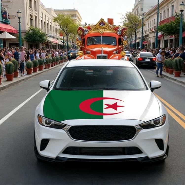 USA-Canada-Mexico World Cup Cheering Flag Dustproof Car Cover, Poland, Scotland, Denmark, Ecuador, Senegal, Cape Verde, Colombia, Costa Rica, Haiti, Netherlands, Croatia, Cura?ao, Peru, Morocco, South Africa, Norway, Sweden, Serbia, Algeria, Tunisia   ...