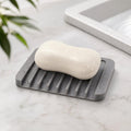Silicone Soap Dish Self-Draining Bar Soap Holder Flexible Unbreakable Soap Saver Tray for Bathroom Shower, Bathtub and Kitchen Sink