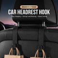 2pcs /Pack Car Headrest Hooks Car Seat Purse Hook Universal Car Organizer Backseat Hanger for Handbags, Coats, Grocery Bags