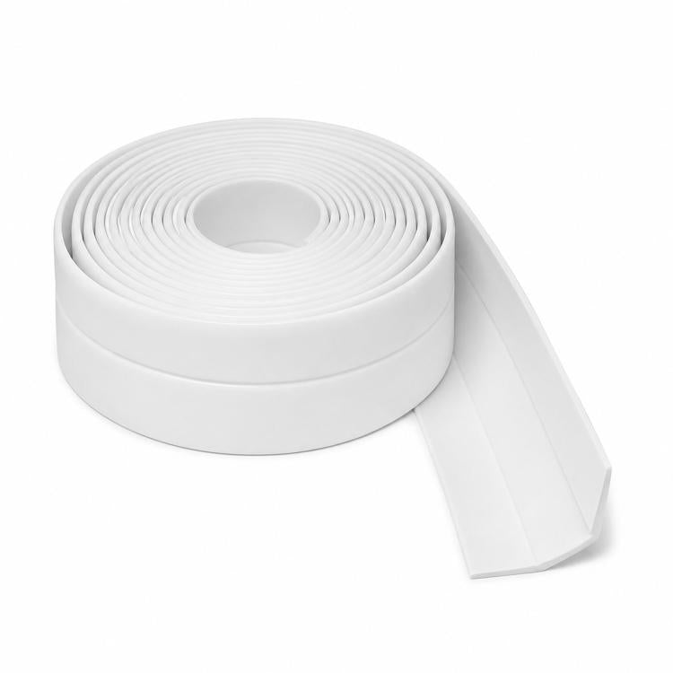 1.45 Inch x 4.9 Feet Self-Adhesive Caulk Strip Peel and Stick Caulk Tape for Bathtub, Toilet Base, Kitchen Sink, Shower, Gas Stove, Flexible Corner Sealer Protector