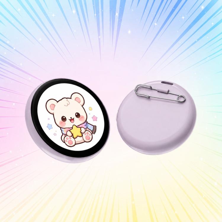 1.85 inch HD Touchscreen Dynamic App Bluetooth Anime Badge Display
