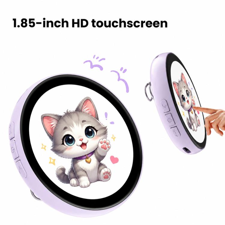 1.85 inch HD Touchscreen Dynamic App Bluetooth Anime Badge Display