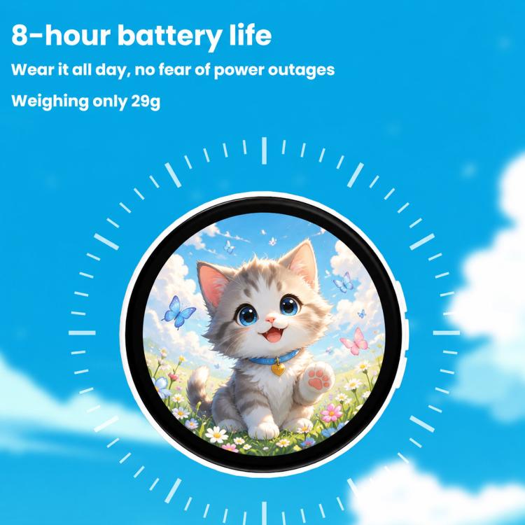 1.85 inch HD Touchscreen Dynamic App Bluetooth Anime Badge Display