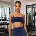 Quick-Dry Strap Yoga Top Women Backless Sports Bra & Fitness Top, S, M, L, XL
