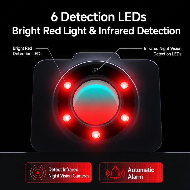 TC200 Anti-Spy Camera Detector Infrared Hotel Privacy Finder Device, TC200