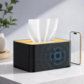 Covert Tissue Box Audio Protection Device, 360 Degrees Ultrasonic Voice Recorder Blocker, US Plug, BS-99Pro 56 Sine Wave, BS-99Pro Max 84 Sine Wave