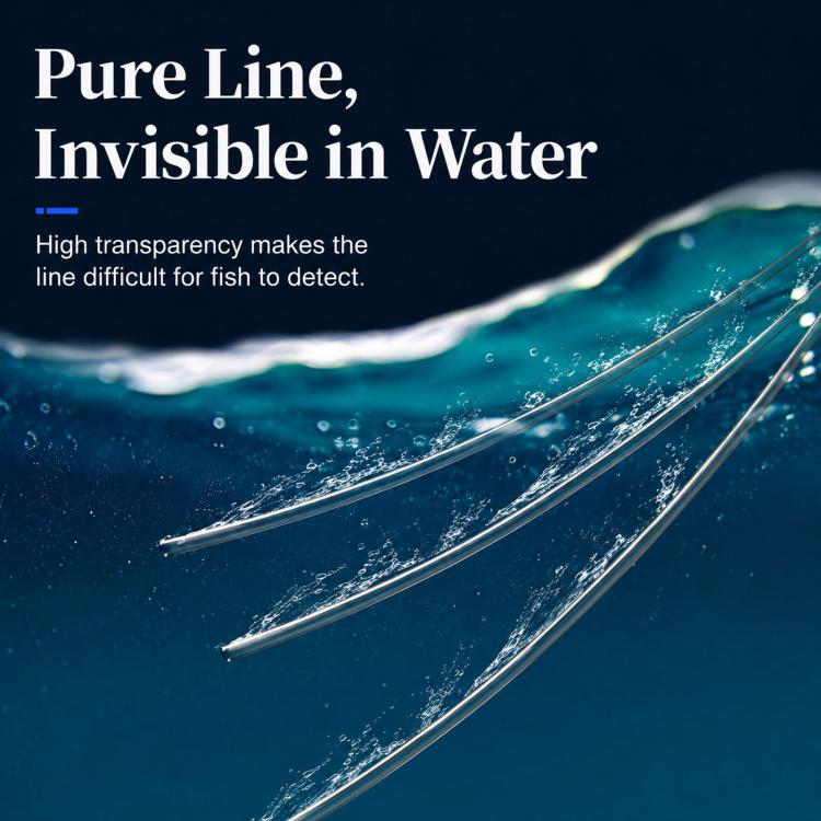 NAIGUAN Fluorocarbon Fishing Line Abrasion Resistant Invisible Carbon Lure Leader Line, No. 0.8, No. 1.0, No. 1.2, No. 1.5, No. 2.0, No. 2.5, No. 3.0, No. 4.0, No. 5.0, No. 6.0