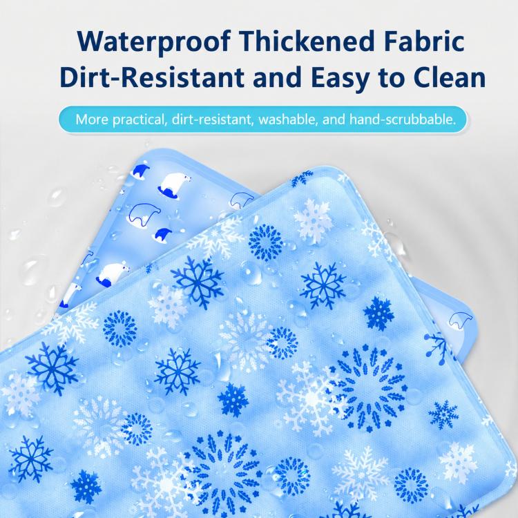 Summer Single Person Cooling Gel Seat Cushion Pressure Activated Cooling Mat, 30x40cm, 30x50cm, 40x50cm, 50x60cm, 60x90cm, 70x120cm