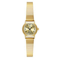 BS Bee Sister FA1870 Womens Vintage Small Round Watch With Bamboo Style Expansion Band & Small Seconds Dial