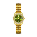 BS Bee Sister FA1787 Women Steel Band Dress Watch Rhinestone Bezel Analog Wristwatch with Date Calendar