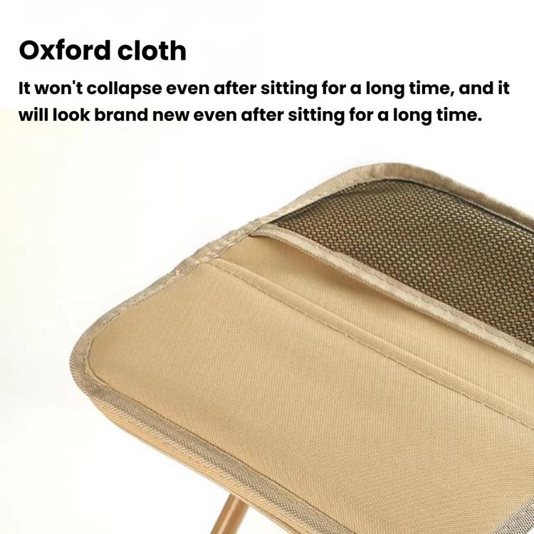 BK-011 Outdoor Foldable Crossbody Bag Stool Portable Simple Fold-Up Handbag Chair, Khaki Small, Khaki Large, Green Small, Green Large, Black Small, Black Large