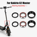 6-Piece Electric Scooter Headset Steering Bearing Kit For KuKirin G2 Pro/G2 Master/G3 Pro/T3, Headset Steering Bearing Kit