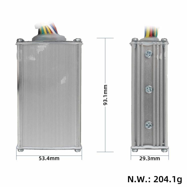 S886 350W Electric Scooter Brushless Motor Controller and LCD Display Throttle Kit 36V/48V 13A