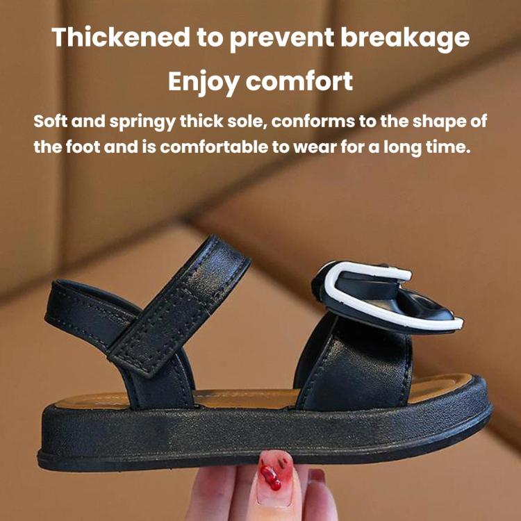 Kids Summer Anti-Slip Soft Sole Sandals Easy On Off Beach Sandals For Girls, 21 Length 14cm, 22 Length 14.5cm, 23 Length 15cm, 24 Length 15.5cm, 25 Length 16cm, 26 Length 16.5cm, 27 Length 17cm, 28 Length 17.5cm, 29 Length 18cm, 30 Length 18.5cm       ...