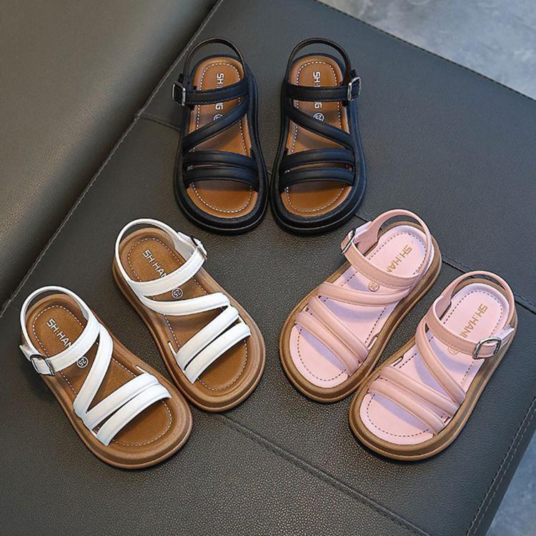 Open-Toe Elegant Sandals For Girls Cute Summer Sandals For Students, 21 Inner Length 13.5cm, 22 Inner Length 14cm, 23 Inner Length 14.5cm, 24 Inner Length 15cm, 25 Inner Length 15.5cm, 26 Inner Length 16cm, 27 Inner Length 16.5cm, 28 Inner Length 17cm ...