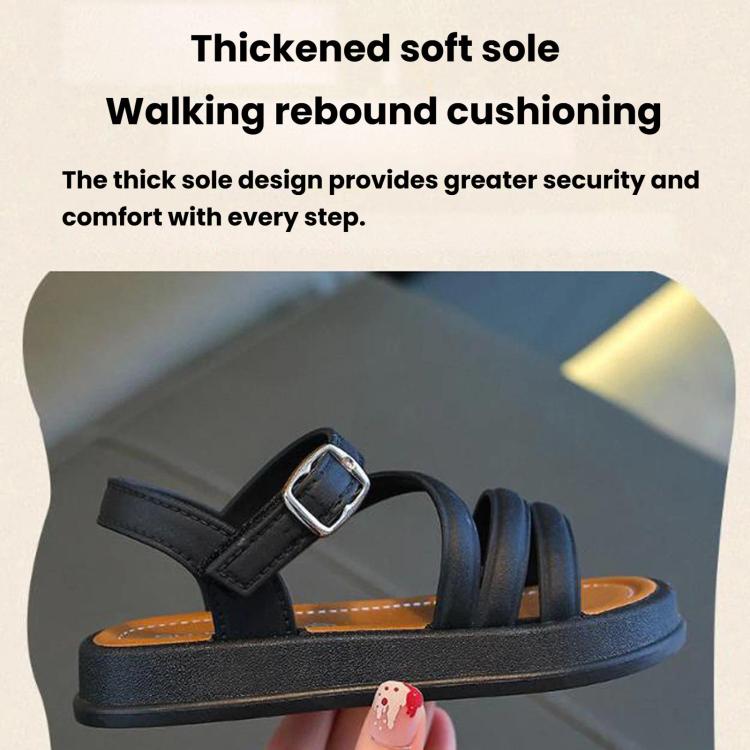 Open-Toe Elegant Sandals For Girls Cute Summer Sandals For Students, 21 Inner Length 13.5cm, 22 Inner Length 14cm, 23 Inner Length 14.5cm, 24 Inner Length 15cm, 25 Inner Length 15.5cm, 26 Inner Length 16cm, 27 Inner Length 16.5cm, 28 Inner Length 17cm ...