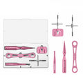 CHUIXIAN 5pcs /Box Aluminum Fishing Reel Maintenance Tool Kit Spool Bearing Pin Remover Wrench Set for Baitcasting