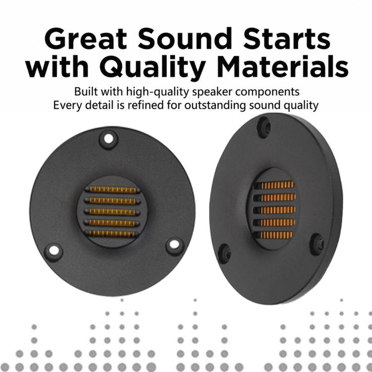 1.5 Inch Ribbon Speaker Pneumatic Car Tweeter, 4 ohms, 8 ohms